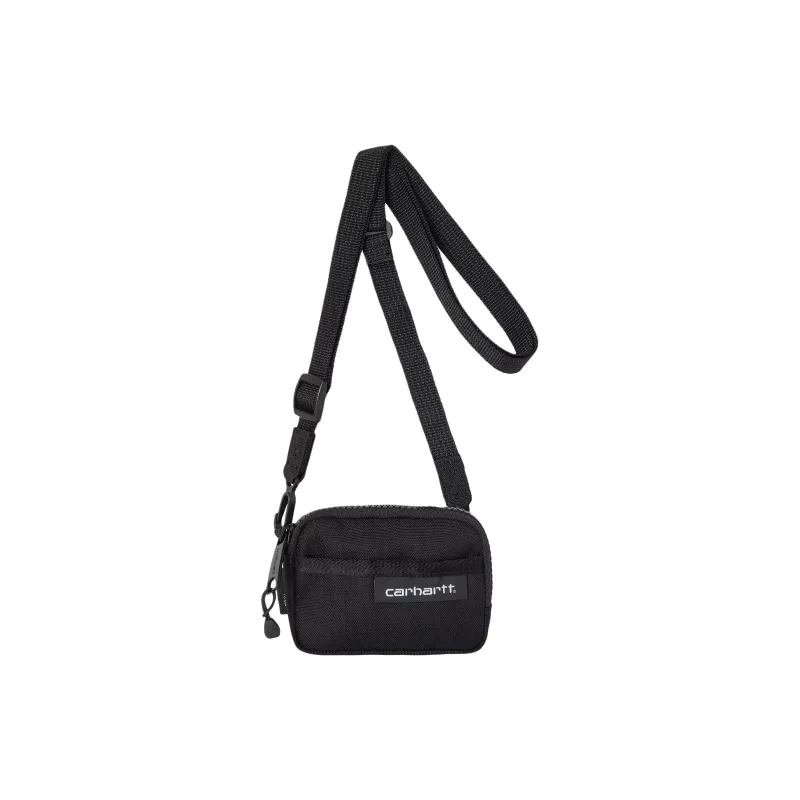 Carhartt WIP Polyester Shoulder Bag, Crossbody Bag, Wallet Regular Unisex Black-0