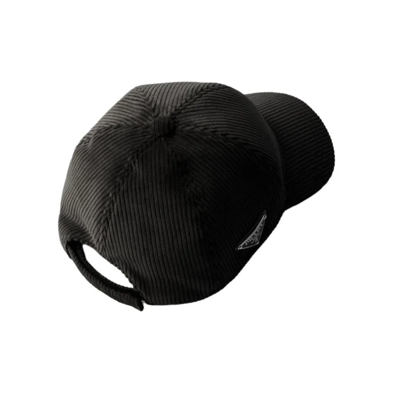 PRADA Corduroy Baseball Cap-1