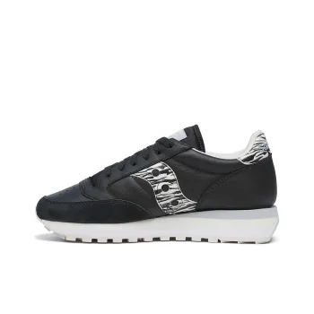 Saucony Jazz Triple Anti Slip Wear Resistant Low Top Casual Shoes Women's Black