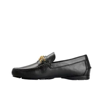 FANSIZHE Medusa Loafers Men's Black