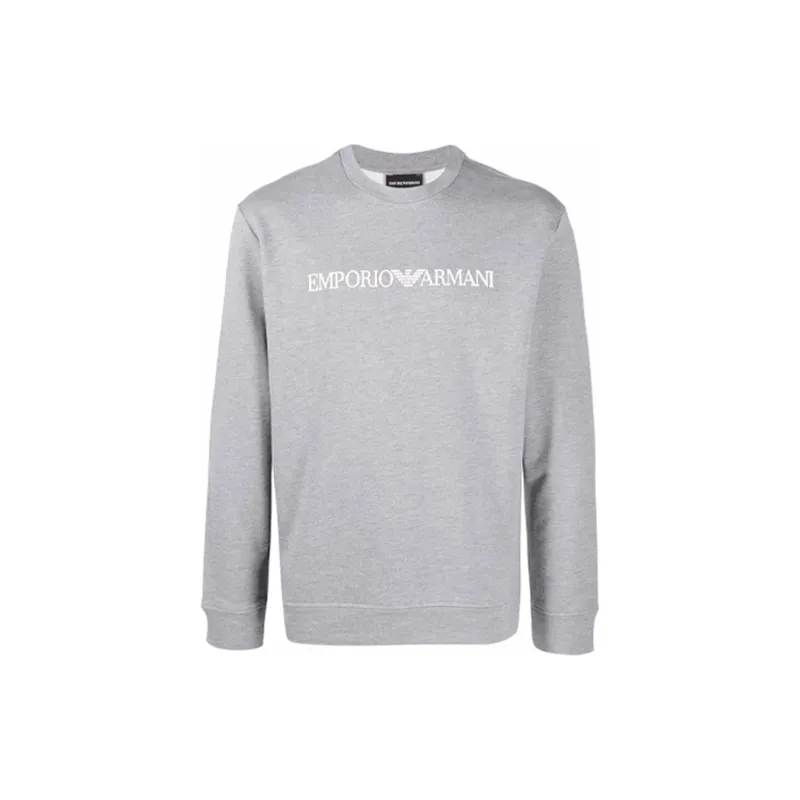 EMPORIO ARMANI Modal blend Sweatshirt With Logo Print-2