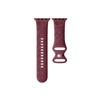 MSSM Apple Watch IWatch S10/S9/8/7/6/5/SE/Ultra Apple Compatibility Watch Band 170mm Silicone Material