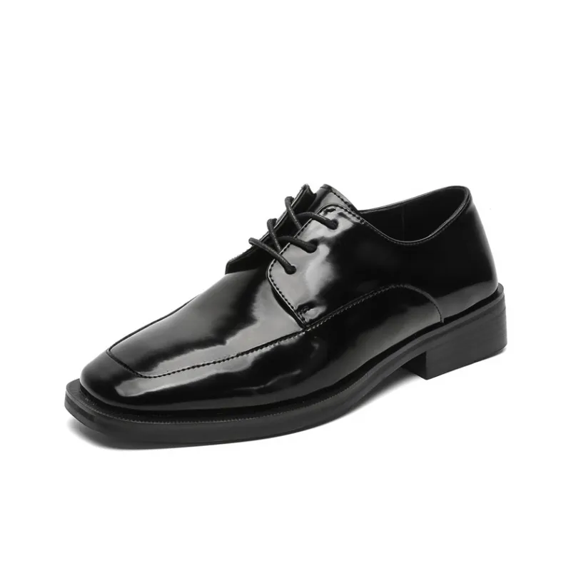 Xiwencha Dress Shoes Men's Black-1