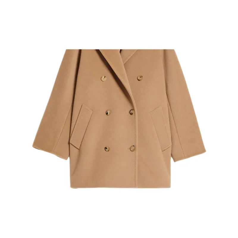 MaxMara Double Breasted Long Sleeved Coat-5