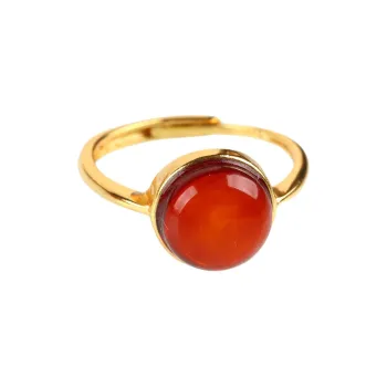 Ou Said Jewelry Amber Rings Unisex
