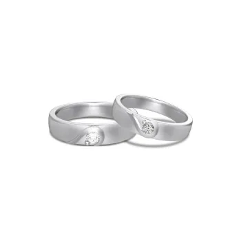 KAILEIFU S925 Silver Rings Unisex Silver