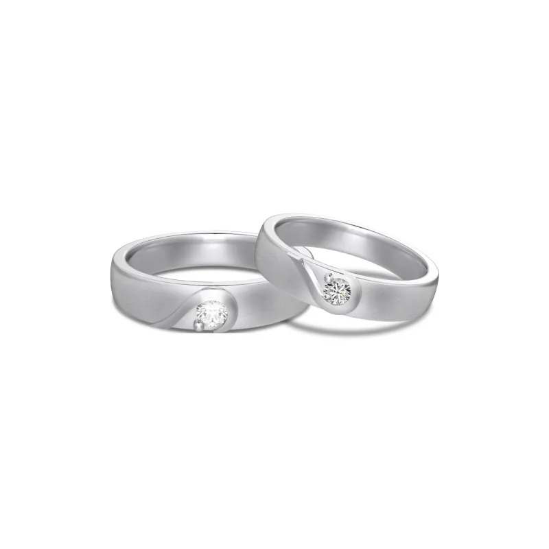KAILEIFU S925 Silver Rings Unisex Silver-0