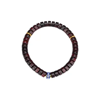 Magic Circle Pterocarpus Wooden Bracelets Unisex
