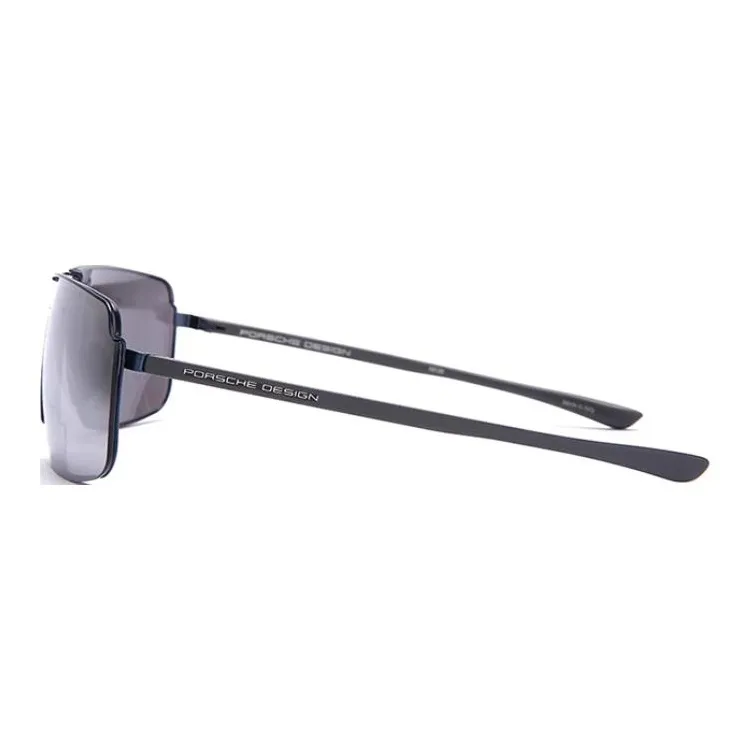 PORSCHE DESIGN Biosteel Aviator Sunglasses Men's Gray-2