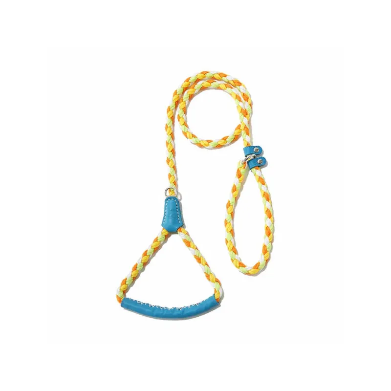 UFBemo Leashes, Adjustable Multicolor Woven P Rope-4