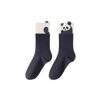 JINGYUN Women's Mid Calf Socks