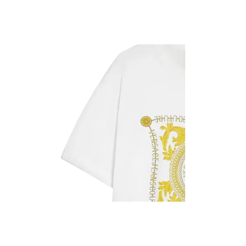 VERSACE T Shirts Men White-5