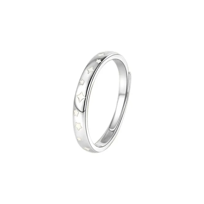Onakiiko S999 Fine Silver Ring Gift Box Set Unisex-6