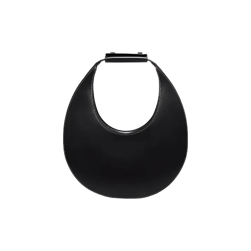Staud Cow Leather Handbag Women's Black-0