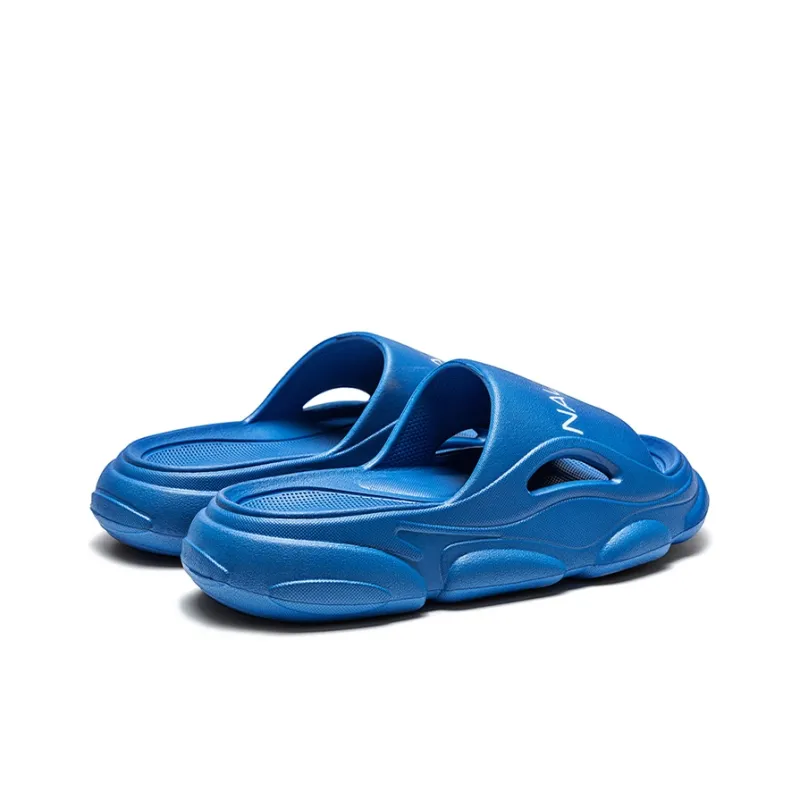 NAUTICA Slip Resistant Odor Resistant Abrasion Resistant Slide Slippers Unisex Royal Blue-2