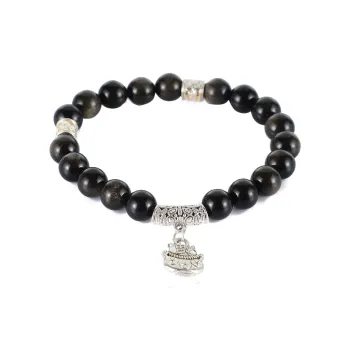 ILolu Obsidian Jade Bracelets Unisex