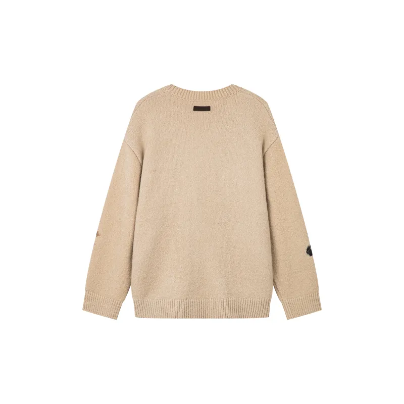UOOYAA Sweaters Women's Ecru-1