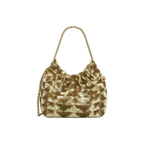 TORY BURCH Fleming PE Polyethylene Handbag Shoulder Bag Crossbody Bag Mini Women's Gold