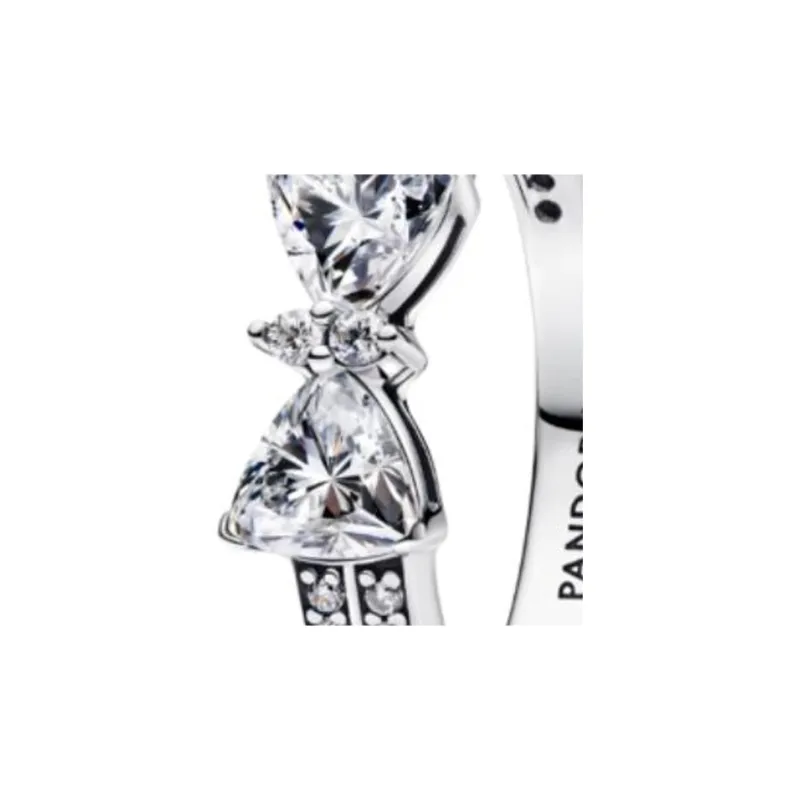Pandora 925 Sterling Silver Rings Women's Silver-1