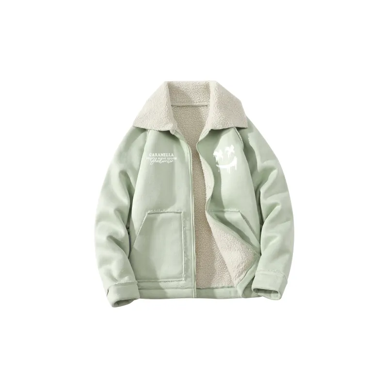 Caramella Velvet feel Coat Unisex-31