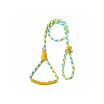 UFBemo Leashes, Adjustable Multicolor Woven P Rope