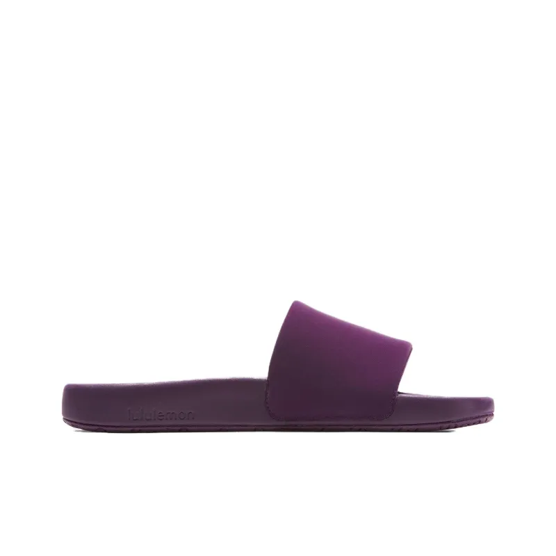 Lululemon Restfeel Slide Slip Resistant Quick Dry Slide Slippers Women's Purple-1