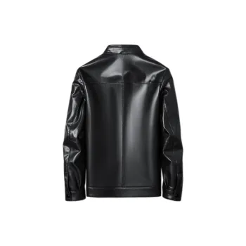 KAISER Leather Jacket Men's Black