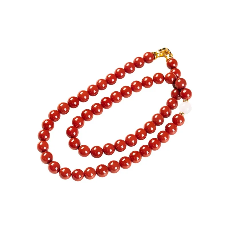 Execute The Blessing Southern Red Agate Necklaces Unisex-0