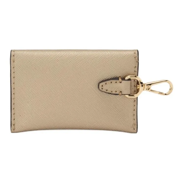 MICHAEL KORS Coated Canvas Crossbody Bag, Shoulder Bag Small Size Women's Light Gold-4