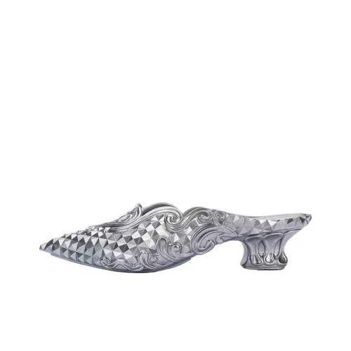 Y/Project x MELISSA Abrasion-Resistant Wrap-toe Slippers Women's Silver