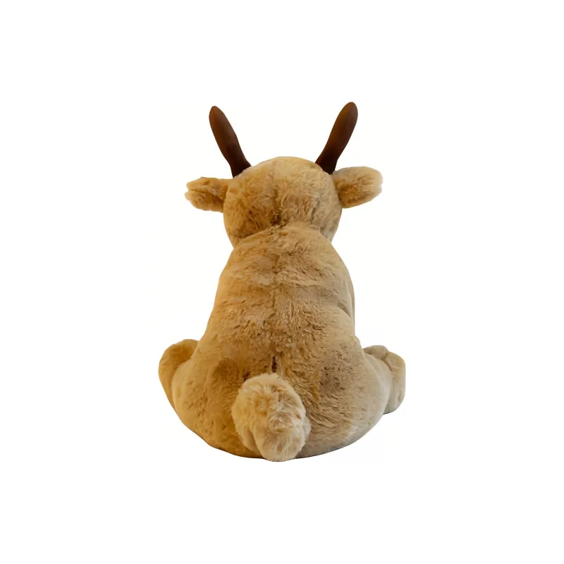 JELLYCAT Christmas Series Romie Reindeer Dolls Plush Doll 20cm Height In Sitting Posture-1