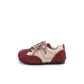 Beige Red Fleece-Lined