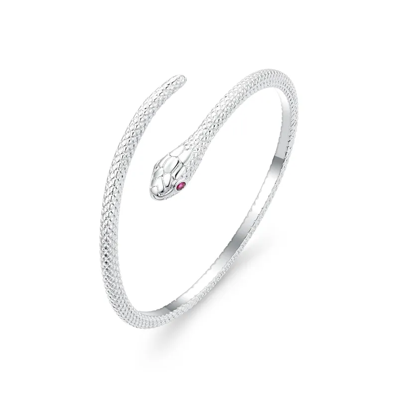 ERROR Sterling Silver Bangles Unisex-0