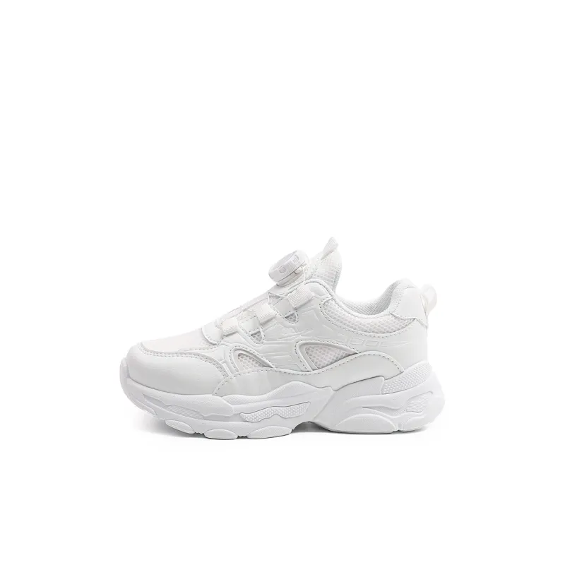 Warrior Wear Resistant Low Top Kids Lifestyle Shoes White Kids'-0