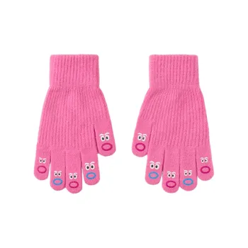 BEPOP Polyester Knit Gloves Women's