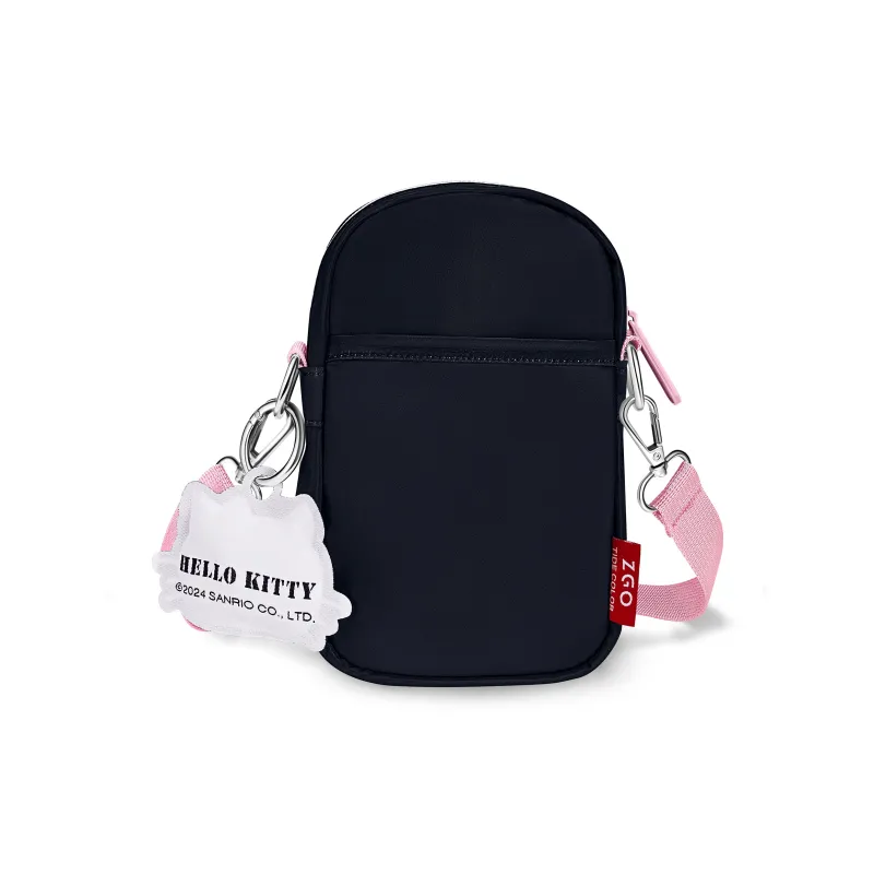 Hello Kitty Sanrio Series Polyester Cell Phone Pouch Crossbody Bags Women's White-6