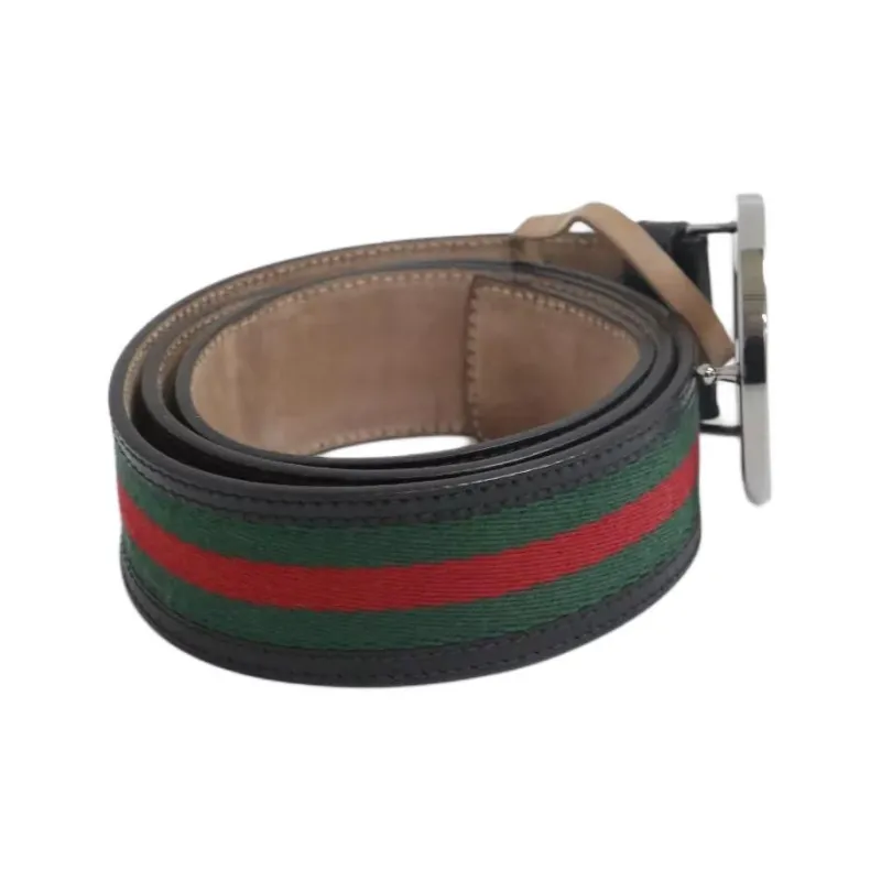 GUCCI Interlocking G Belt Monogram Web-2