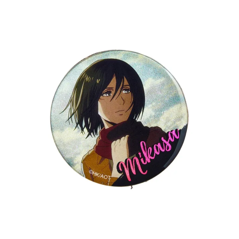 Nullset Attack On Titan Collection I Badge Eren Mikasa Levi Ami Badges-2
