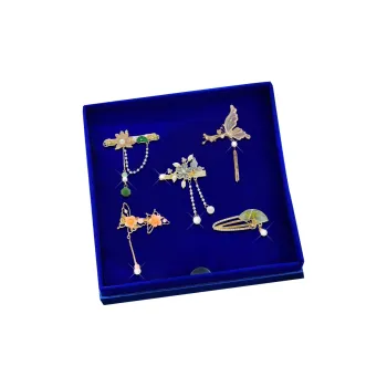Enchanting Cat Alloy Hair Clips Women's