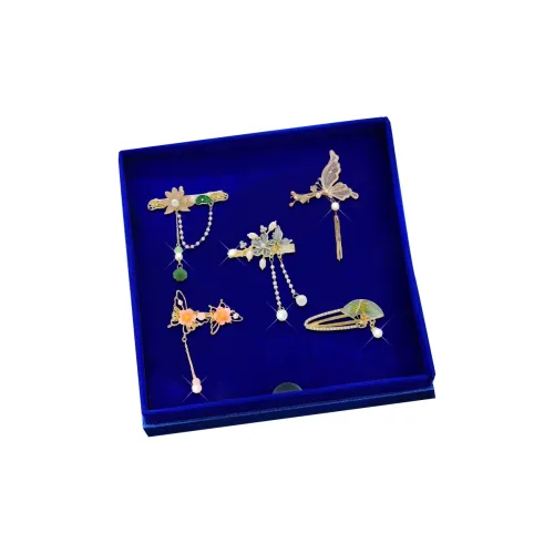 Enchanting Cat Alloy Hair Clips Women's