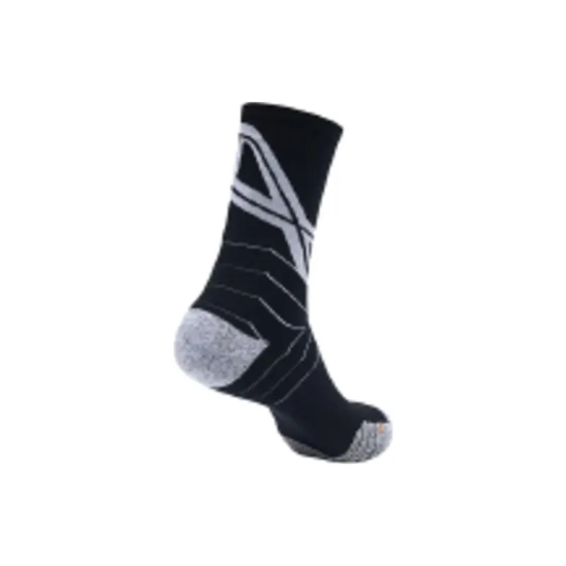 Anta Basketball Collection Knee High Socks Men's 1 Pack Basic Black-2