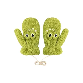 Yalu Acrylic Knit Gloves Unisex