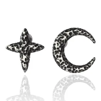 ICEGANG S925 Silver Stud Earrings Unisex