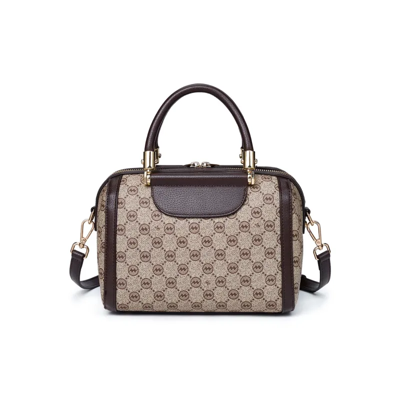 SANTA BARBARA POLO & RACQUET CLUB PVC Boston Bag Shoulder Bag Regular Women's Gray-5