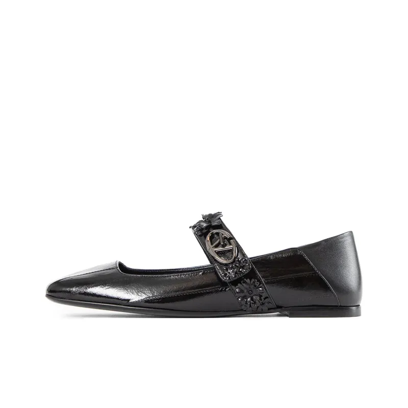 Valentino Vlogo Casual Single Shoes Women's Black-0