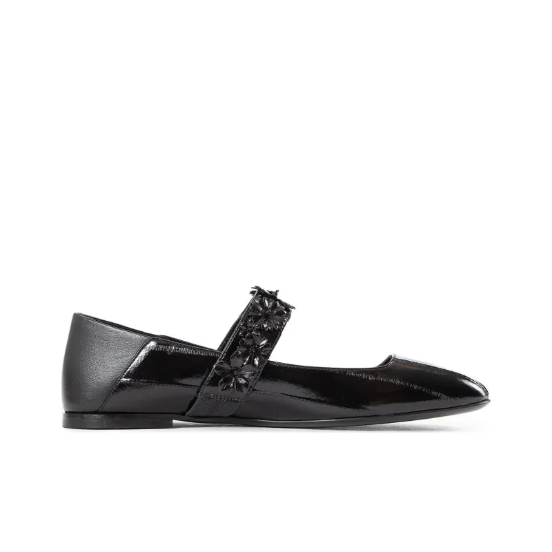 Valentino Vlogo Casual Single Shoes Women's Black-1