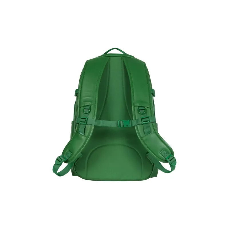 Supreme Leather Backpack Regular Unisex Green-2