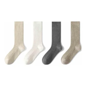 Primeet Mid Calf Socks Women's 4 Pack