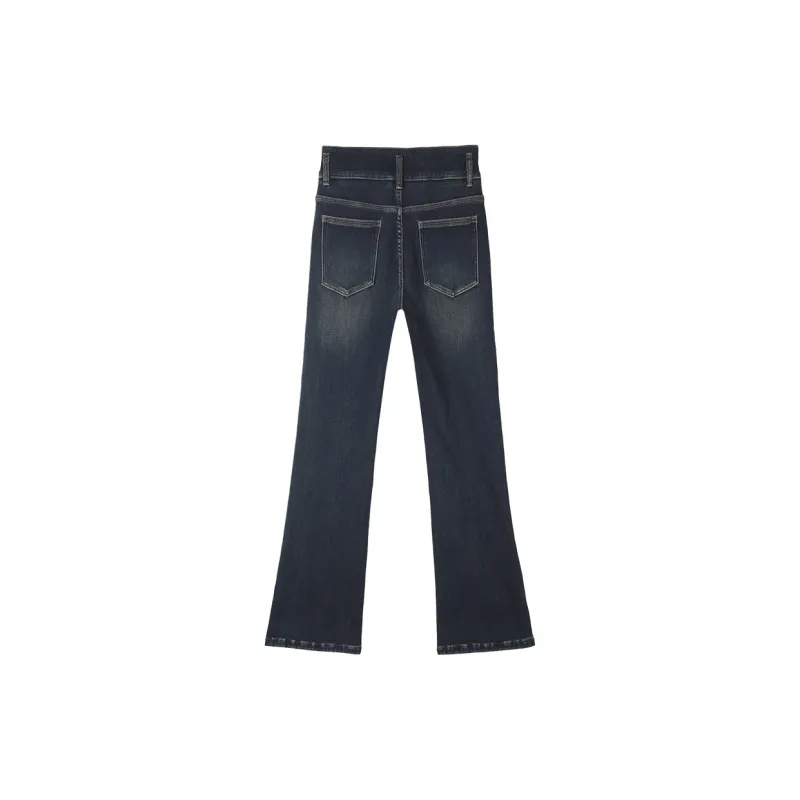 HIPPIEMISS Jeans Women's Blue Gray-1