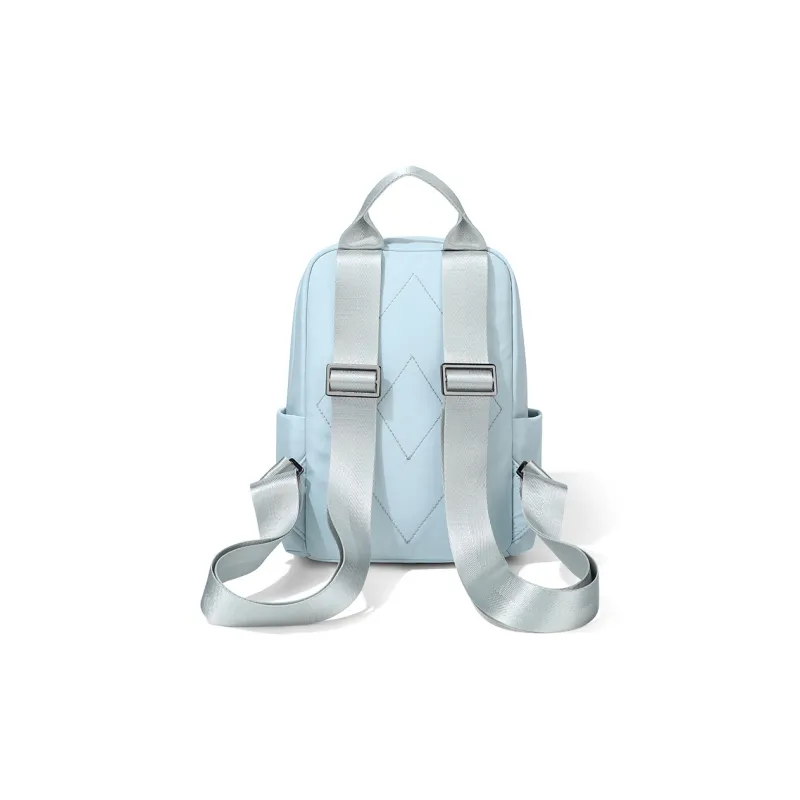 MAKEUP KITTEN Nylon Fabric Synthetic Leather Student Backpack Regular Unisex Multicolor-9